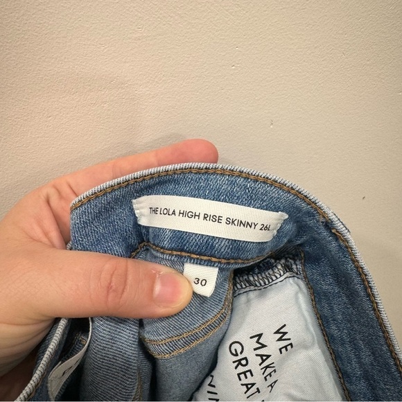 Aritzia Denim Forum The Lola High Rise Skinny Jeans - Picture 9 of 10